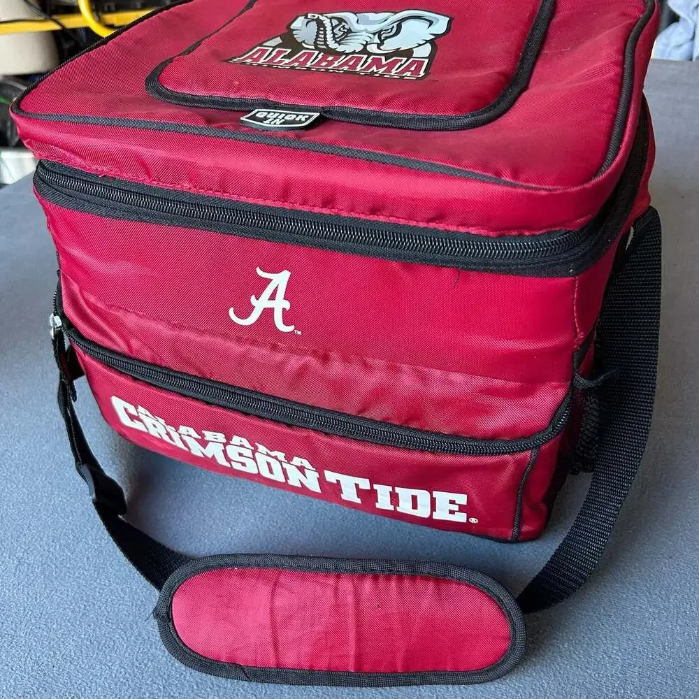 Logo Brands Alabama Crimson Tide 35-Can Flex Cooler with Quick-In Lid